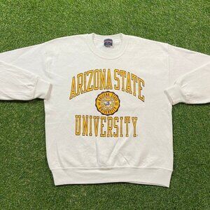 Vintage Arizona State University Crewneck Sweatshirt, Arizona State Sun Devils